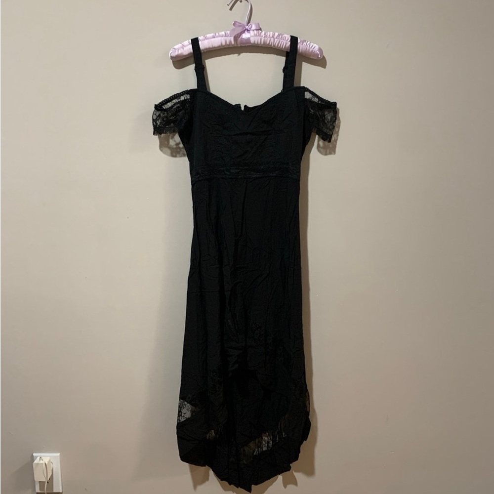 Royal bones lace dress